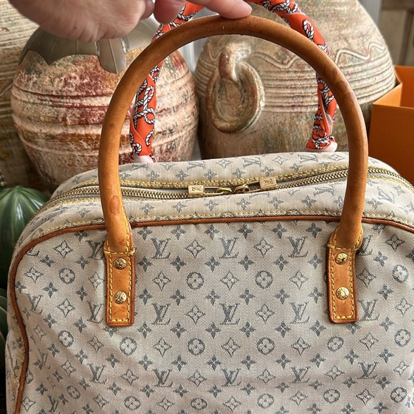 LOUIS VUITTON Mini Monogram Marie Blue vintage - Picture 6 of 16